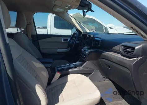 2021 Ford Explorer Xlt из США, поврежденный, VIN 1FMSK7DH1MGB31734